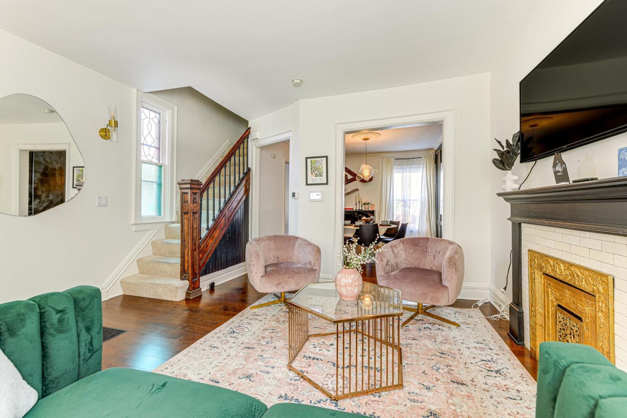 Historic Buffalo Row House Near Delaware Park Bagian luar foto